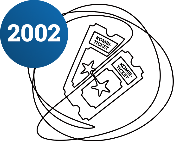 Eine Illustration zeigt "Ticket".