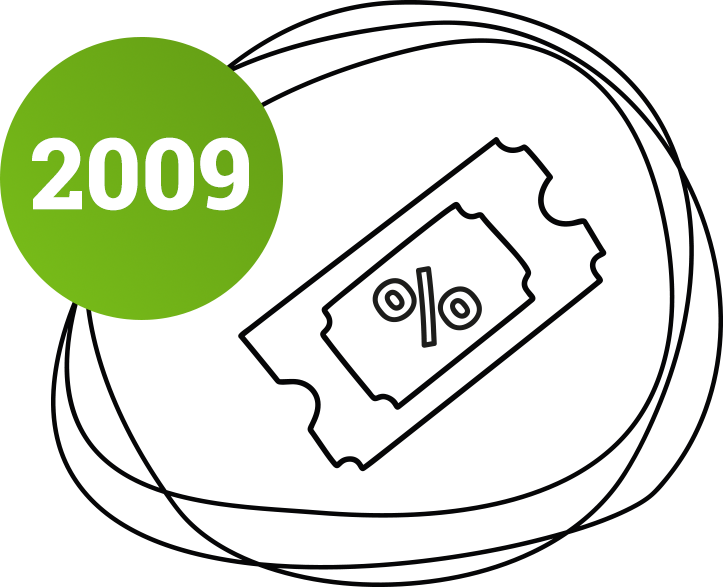 Eine Illustration zeigt "Ticket mit Rabatt"