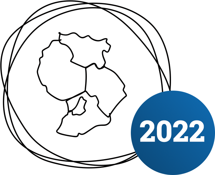 Eine Illustration zeigt "Das VRT Gebiet".