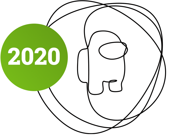 Eine Illustration zeigt "Among-Us-Icon"